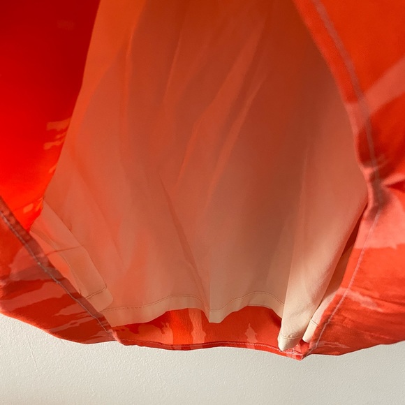 Mara Hoffman Moroccan Cityscape Ombre Sleeveless Silk Blouse Top Small - Picture 8 of 9